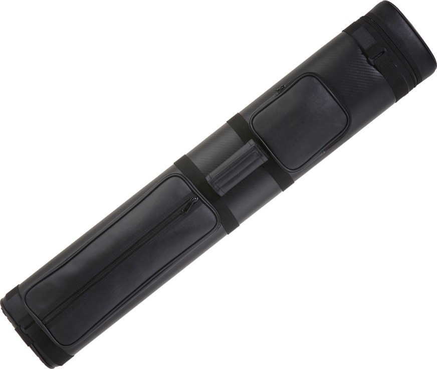 Action Brand ACN48 4X8 Oval Hard Vinyl Pool/Billiard Cue Case - Black ...