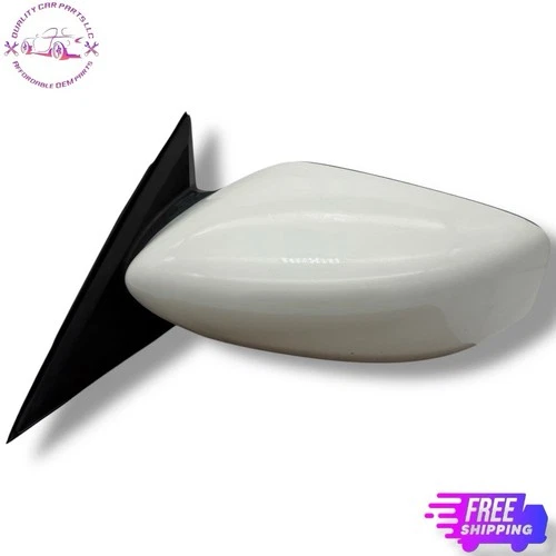🚗✅ 2013-2018 Nissan Altima Sedan Left Driver Side View Door Mirror White OEM