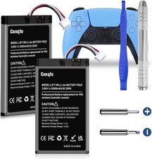 2 Pack Battery for PS5 Controller, 5000mAh 2025 Upgrade High Capacity 2P
