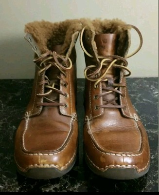 Beautiful Timberland smart faux-fur lined comfort boots size 9m