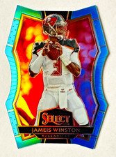 2016 Panini Select Jameis Winston Die Cut LIGHT BLUE Prizm Card #/125 Buccaneers