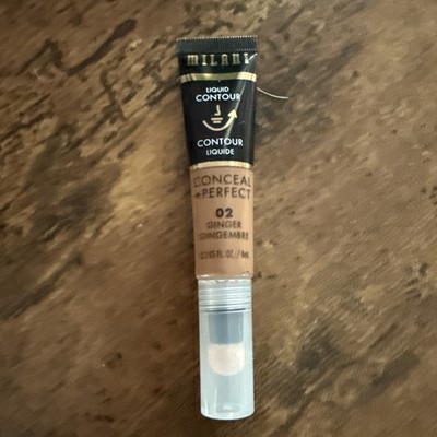 NEW Milani Conceal + Perfect Liquid Contour, 02 Ginger, Sealed New .2 fl oz/8 ml