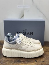 Hogan H Stripes Sneaker Pelle Bianca Zeppa   Memory Foam Scarpa Hogan Donna 39