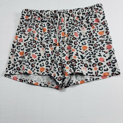 Rae Dunn  Halloween  Pumpkin Shorts   Size L W476