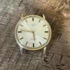 Vintage Timex Gold Electric Watch Made In France New Battery