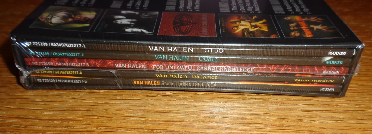 Van Halen The Collection II 5CD Box Set 2023 Remastered Sammy
