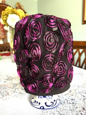 NEW Laurena by LJL Design Boho Hippie Slouch Hat Women Paisley Baggy Beanies Cap