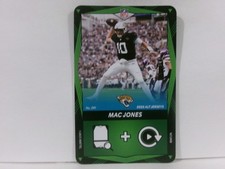 2025 Uno Elite NFL Alt Jerseys #091 Mac Jones GREEN Base- Jacksonville Jaguars