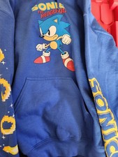 Forever 21 Sonic The Hedgehog Hoodie Unisex Size Small NWOT