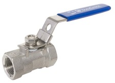 3/8" Stainless Steel 316 Ball Valve - 1pc Standard Port, 1,000WOG