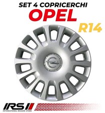 SET 4 COPRICERCHI OPEL R14 COPPE RUOTA ASTRA H CORSA D MERIVA ZAFIRA