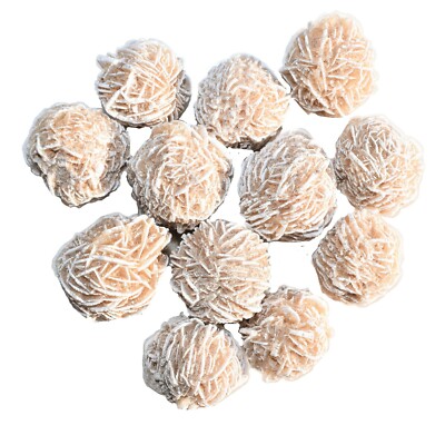 [12] SELENITE Desert Rose Healing Crystals REIKI ENERGY - ZENERGY GEMS  1,200cts