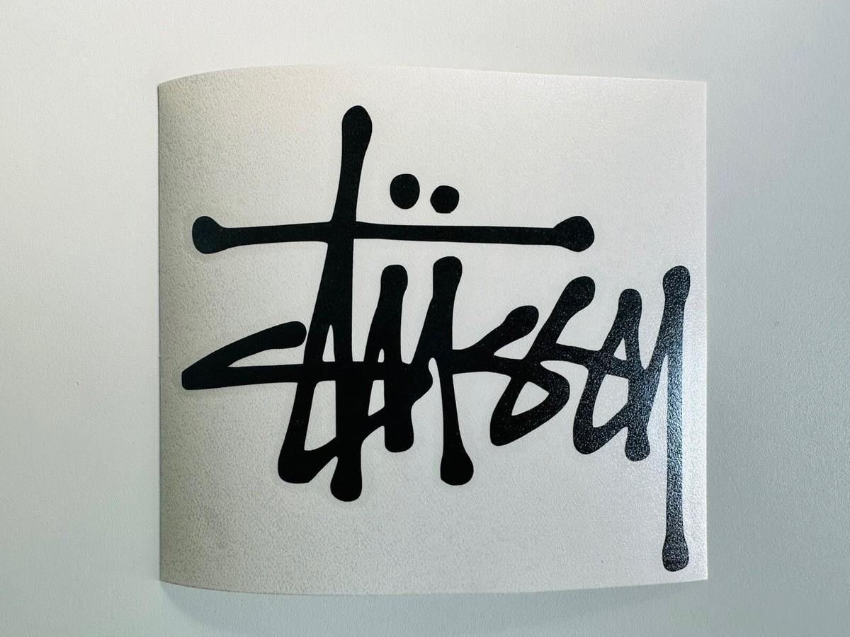 Stussy Logo Laptop Car Auto Window Sticker Vinyl Decals 6*5 Inches