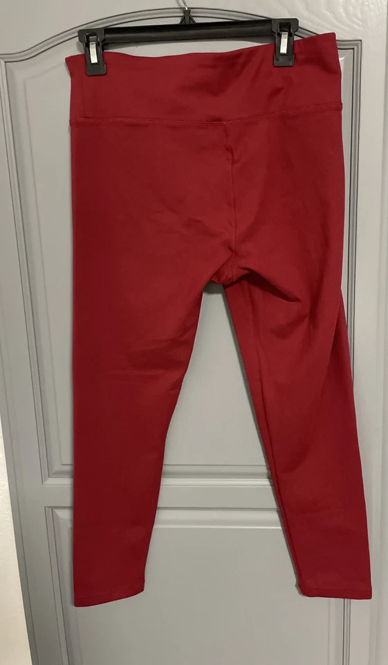 Women's Size Large Jockey Essentials High Waist Interlock Capri Leggings Sz L - Image 3 of 3