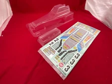 TAMIYA NOVAFOX  BODY + WING / DECALS CLEAR LEXAN  STICKERS UNPAINTED the fox