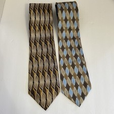 Staffor ties 100 silk 59 and 65 inches long each