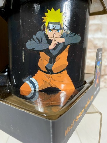 Taza de café Naruto Shippuden cambio de calor 11 oz ~ El fondo aparece cuando está caliente ~ NUEVA - Imagen 3 de 5