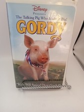 Disney’s Gordy  The Talking Pig Movie Classic VHS Film
