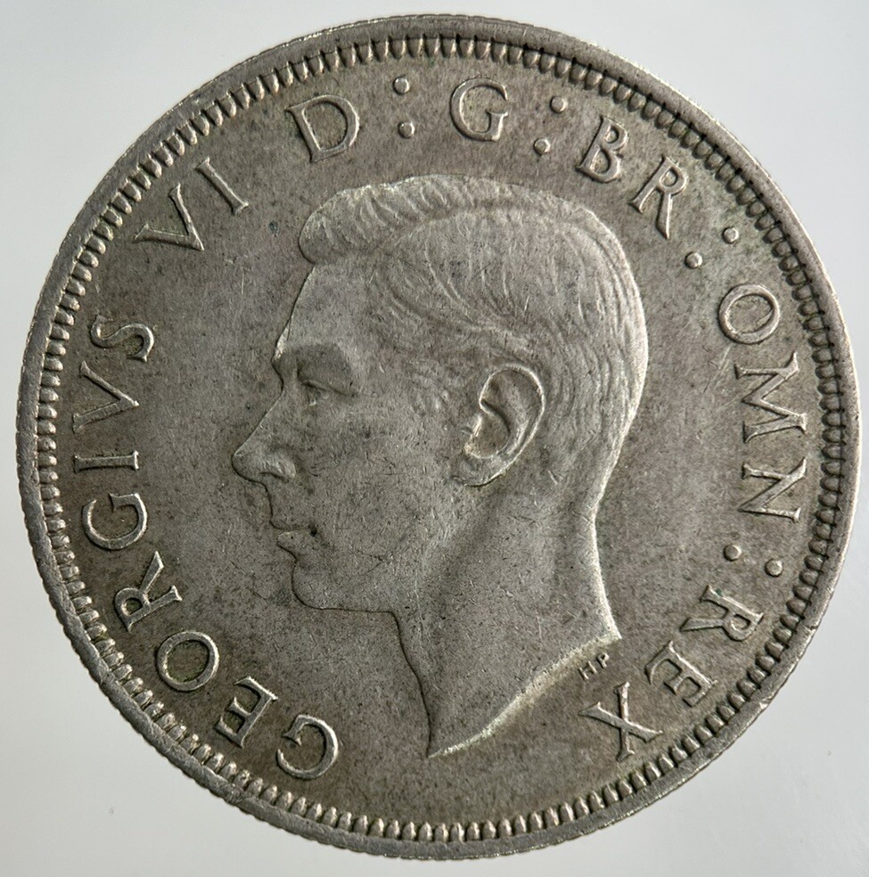 1942 George VI Half-Crown Silver Coin | Fine Collectable Grade