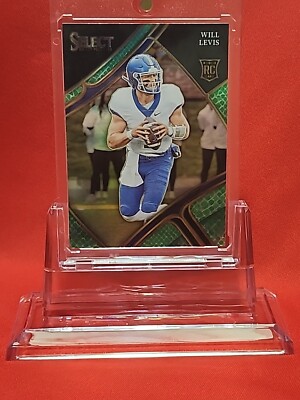    2023 Select Draft Picks Dragon Scale Prizm Will Levis  RC +1touch Case