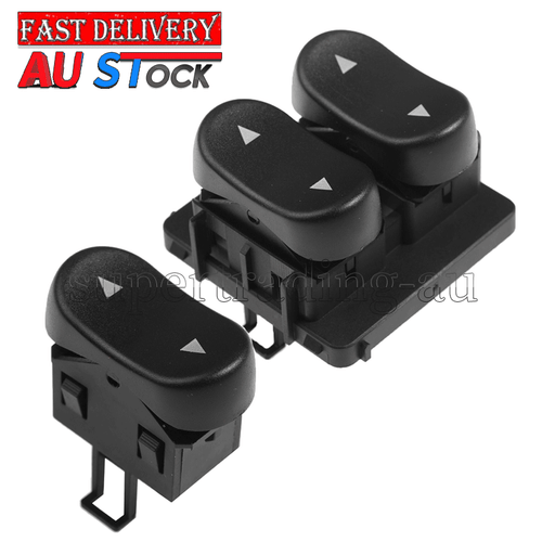 Front Power Window Switch 2 Button For Ford Falcon 98-02 Forte AU2-14529-DR+DL - Picture 11 of 12