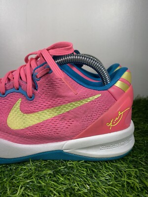 Size 6.5 (GS) - Nike Kobe 8 Low Pink for sale online | eBay