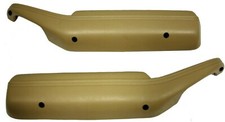 1978 - 1982 Corvette Door Panel Armrests Arm Rests Pulls Doeskin Set Lh Rh C3