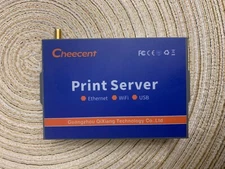 Cheecent wireless Print Server Server only (No Antenna, Power Supply, Manual)