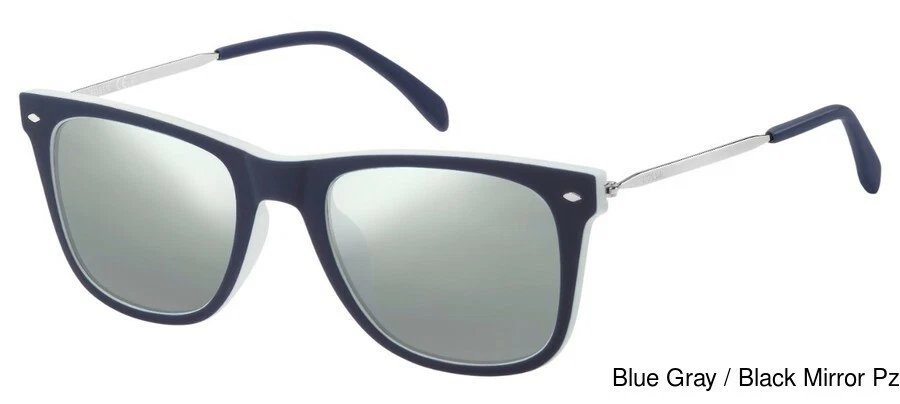 Occhiali Da Vista Uomo Fossil FOS 7169 - Colore Blu, Taglia 52, Astuccio Incluso