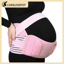 1Pcs Maternity Belt Pregnant Women Abdominal Support Belly Band Pink XXL Size 