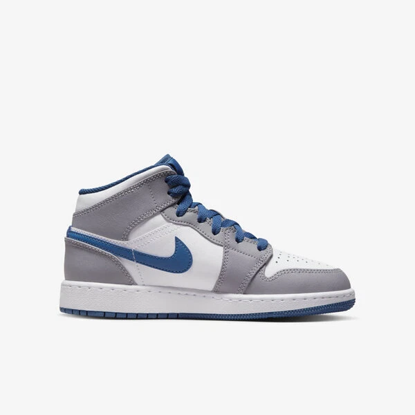 Nike Air Jordan 1 Mid GS [DQ8423-014] Kids Casual Shoes Cement