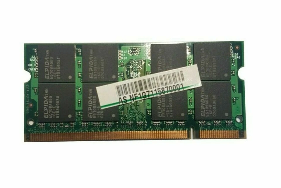 Memoria Sodimm DDR2 ASUS 1GB 667MHz 04G001617652 - Immagine 3 di 3