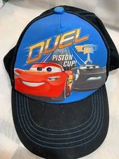 Disney CARS Duel For The Piston Cup Lightning McQueen Snapback Kid's Cap Hat