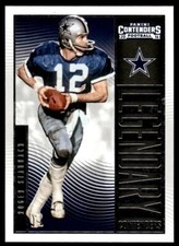 2016 Contenders Legendary 5 Roger Staubach Dallas Cowboys football card NFL