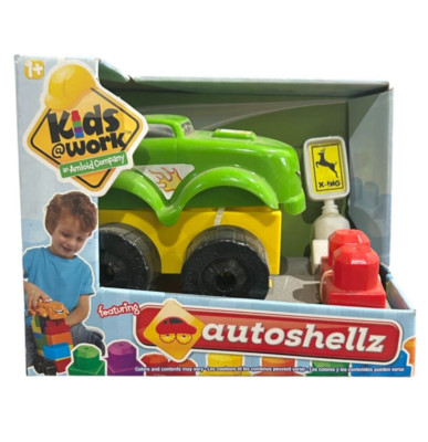 Kids@Work Amloid Auto Shellz Green Hot Rod