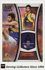 2018 Select AFL Legacy All Australia Team Card AA14 Josh Kennedy (West Coast)