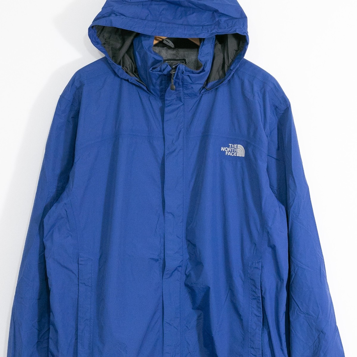The North Face Hyvent Shell Jacket Mens XL - Blue Hooded The North Face Hyvent Shell Jacket Mens XL - Blue Hooded