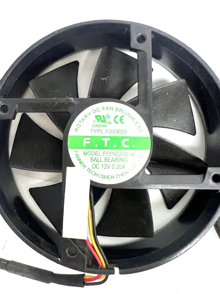 ASSORTED MASSCOOL ROTARY DC FAN BRUSHLESS BALL BEARING FAN LOT OF 2 - Image 2 of 4