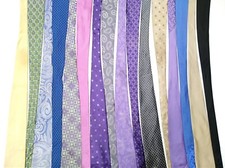 453  LOT OF 14 MICHAEL KORS  MEN'S TIE 100 SILK MADE IN CHINA
