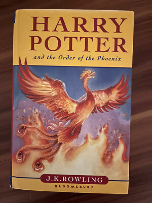 Harry Potter and the Order of the Phoenix by J. K. Rowling Hardback 1st Edition