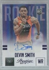 2015 Prestige Rookie Autographs Purple #231 Devin Smith/100 (ref35100)