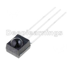 50 PCS 38 kHz Remote TSOP4838 DIP-3 IR Receiver Infrared Radiation Module