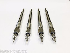 Glow Plug Set Of 4 For Isuzu NPR, GMC/Chevrolet W-Series With 4HE1 4.8L Diesel (1999-2004)