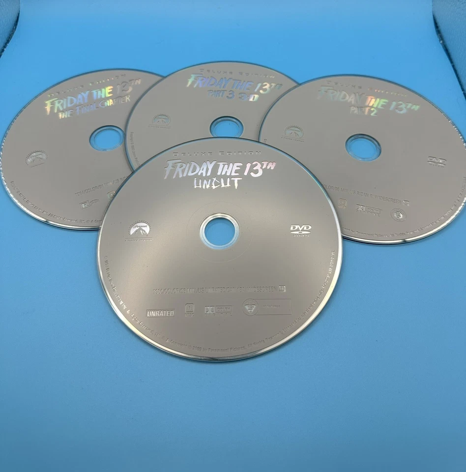 Friday The 13th 1-4 Deluxe Editions - Image 4 of 4