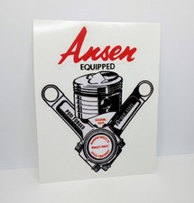 Ansen Equipped Vintage Style DECAL, Vinyl STICKER, racing, hot rod, rat rod