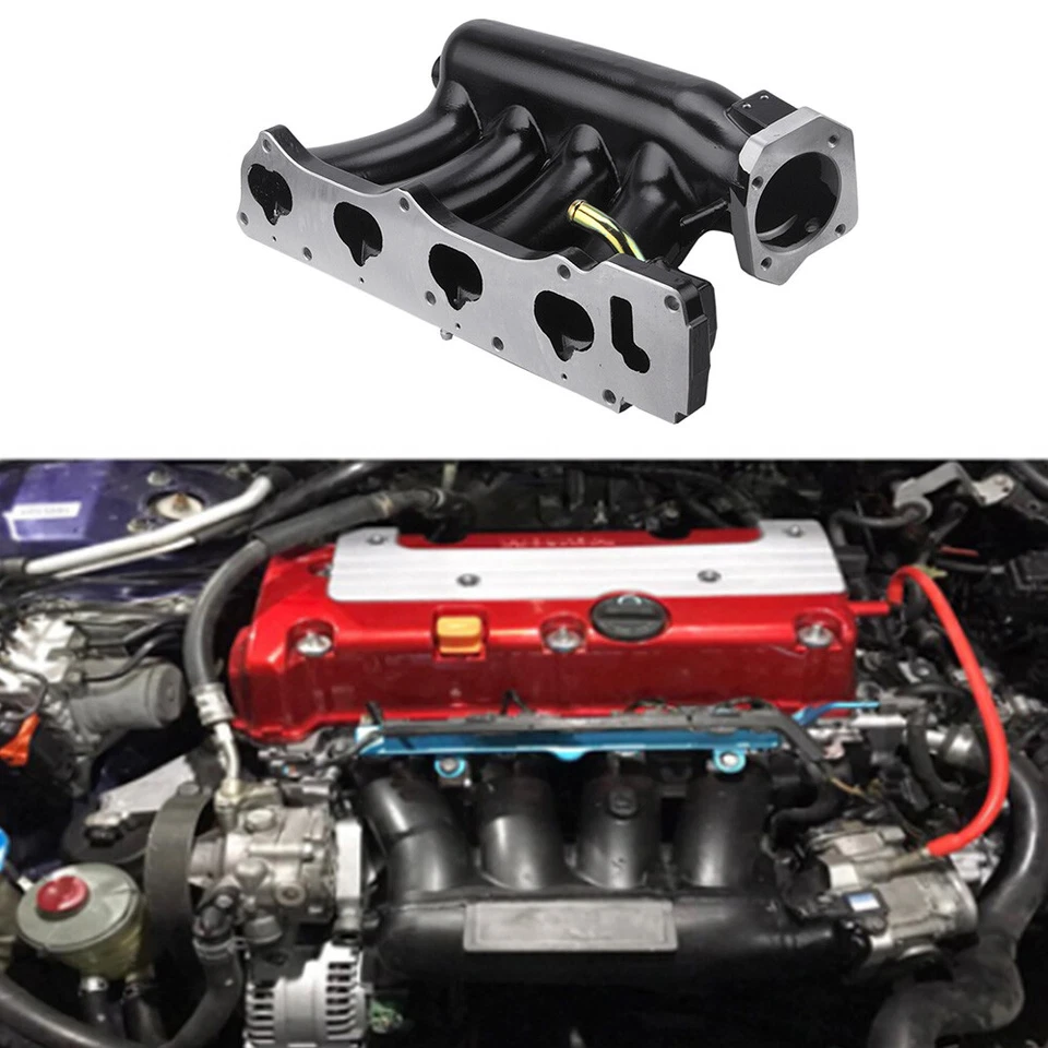 Aluminum K20 K24 K24A2 RBC Intake Manifold Racing K-Series For Honda Acura TSX - Image 2 of 4