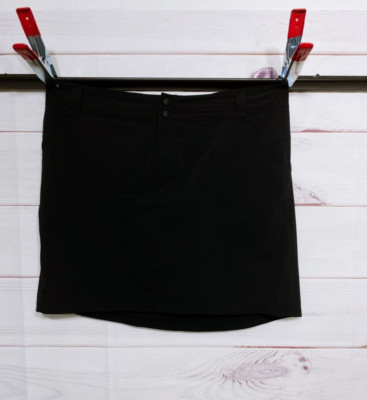 Alpine Design Womens Skort Size 16W Black Lined Pockets