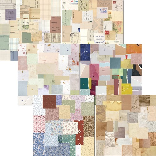 360Sheets Vintage Scrapbook Paper,Journaling Supplies,Aesthetic Decorative Craft - Picture 5 of 8