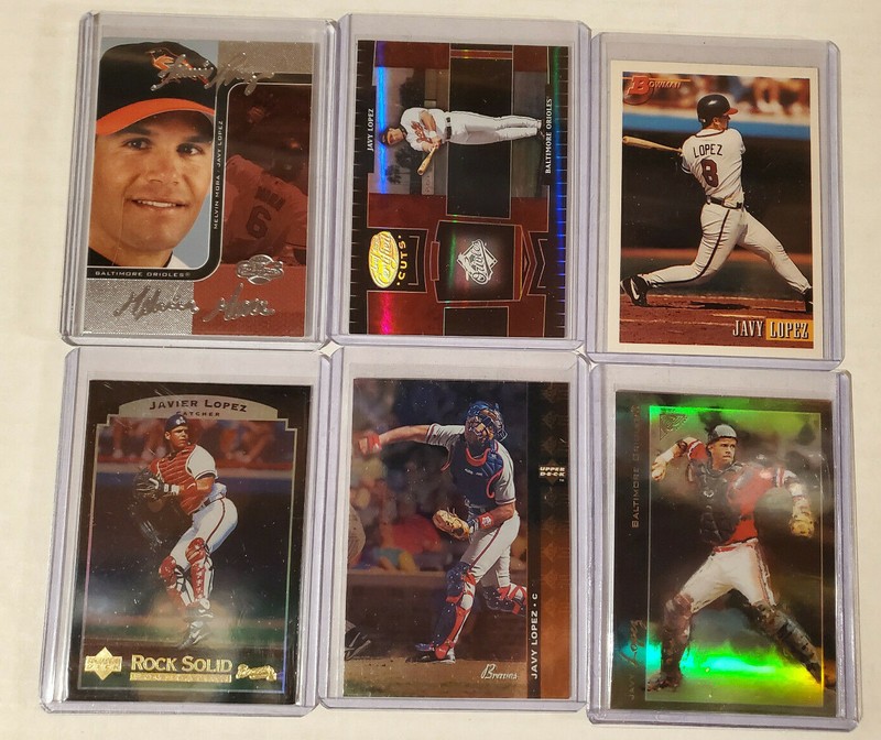 Javy Lopez Rookie Card - With Bonus Cards - Numbered 12/100 & 46/100 - See Pics!