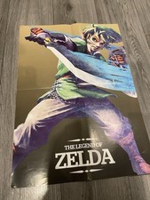 Legend Of Zelda Game Master Nintendo pull Out Poster